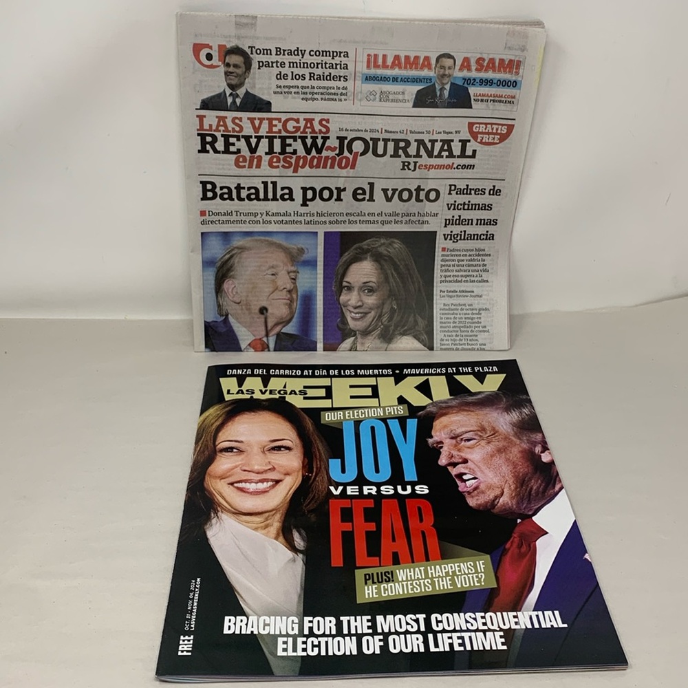 Election 2024 newspaper & magazine collectors items Kamala Harris & Trump fans